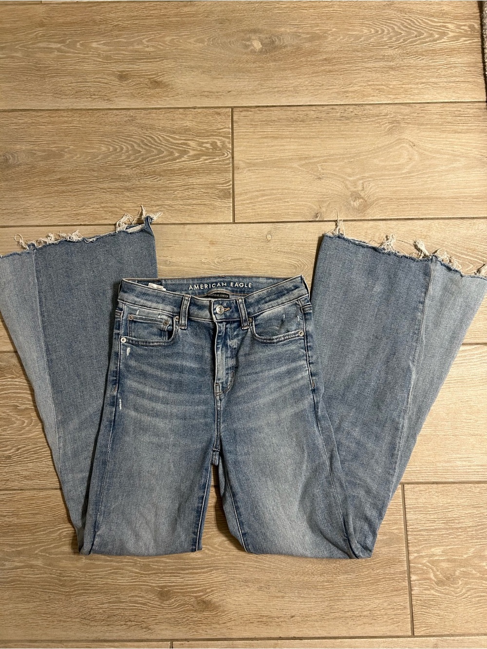 American Eagle Outfitters High-Rise Festival Flare